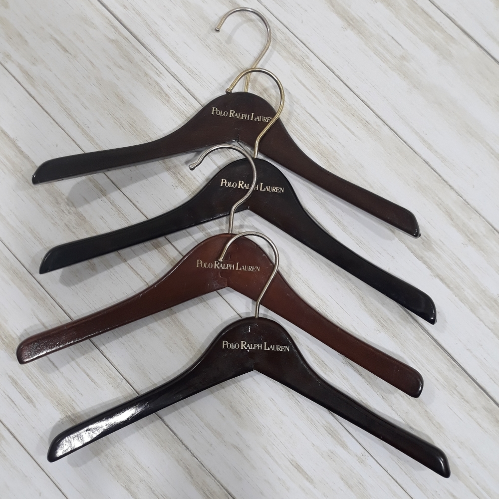 Polo Ralph Lauren Wooden Hangers (4) (Children)